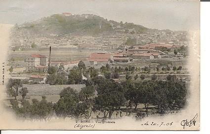 CPA  BONE - Vue générale (en 1906)