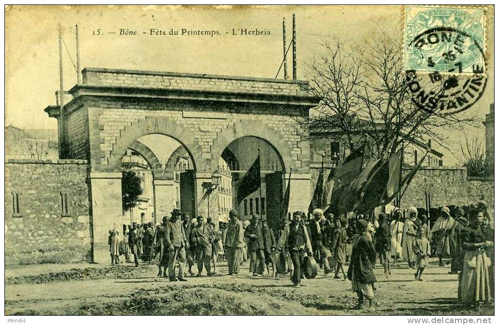 BONE .  FETE DU PRINTEMPS . L'HERBEIA .