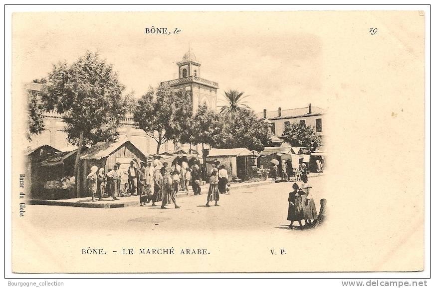 Bône - Le Marché Arabe - CPA
