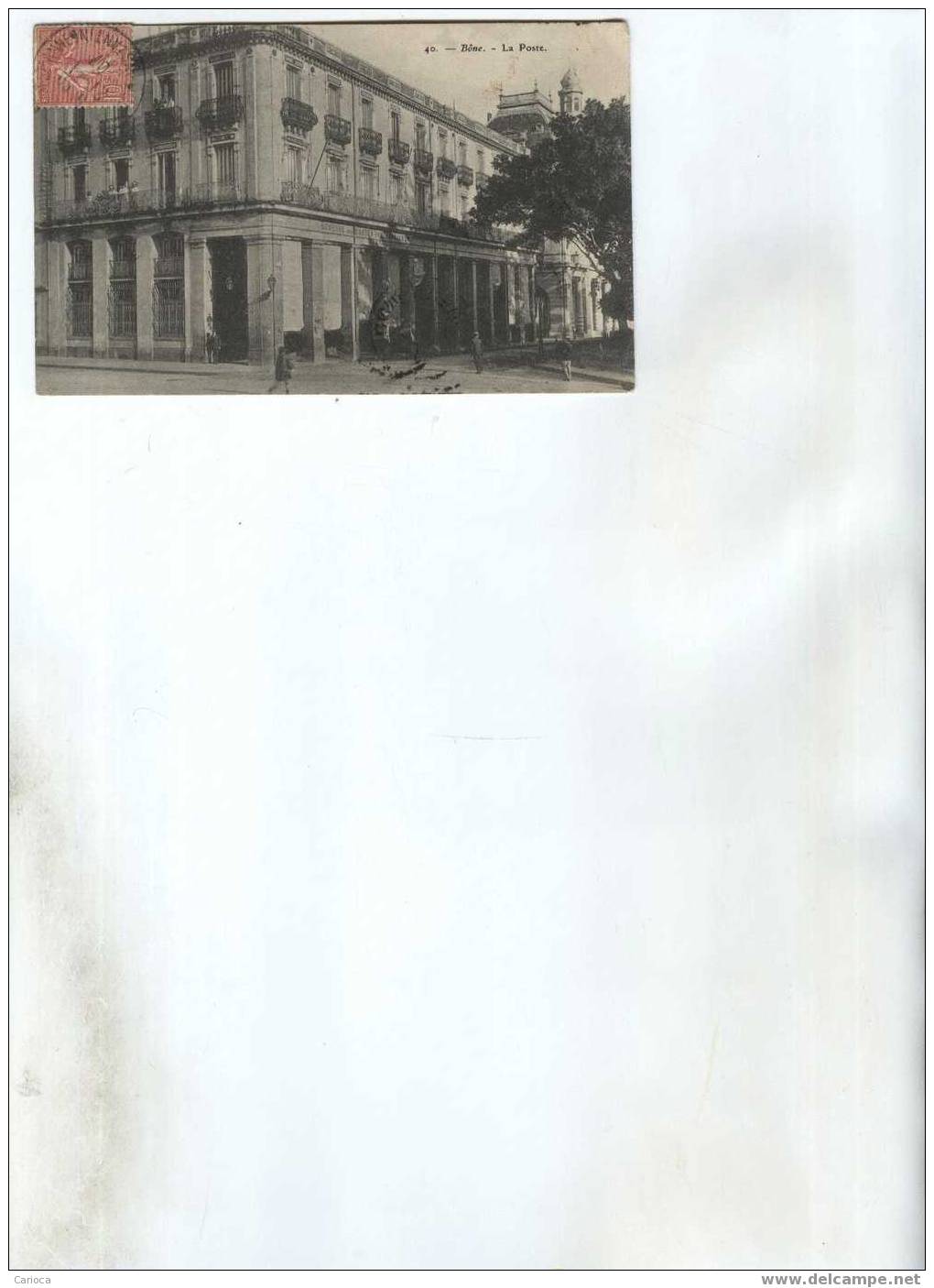 CP BONE LA POSTE EN 1907