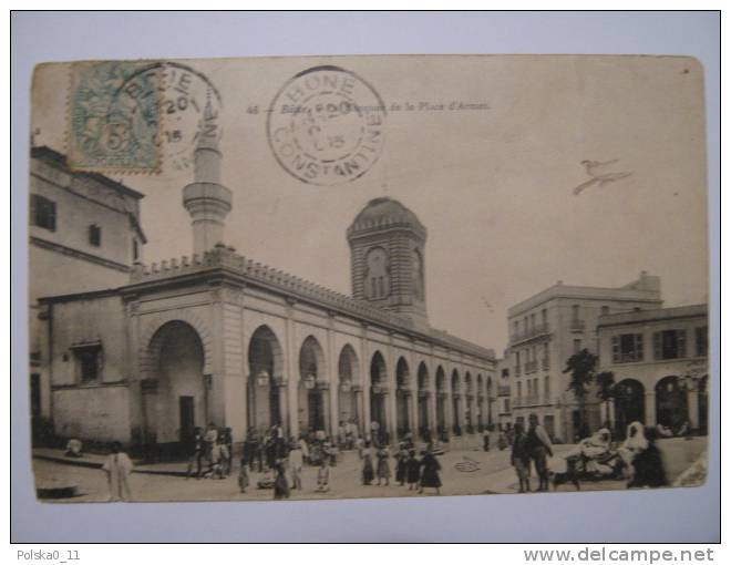 CPA    AFN   ALGERIE   BONE   PLACE ARMES