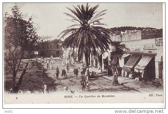 Algérie - Z720 - Bone - Un quartier de Mozabites - bon état général
