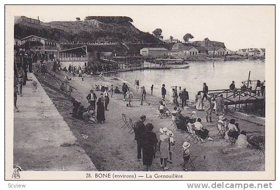 Bone now Annaba , Algeria, 1910s ; La Grenouillere