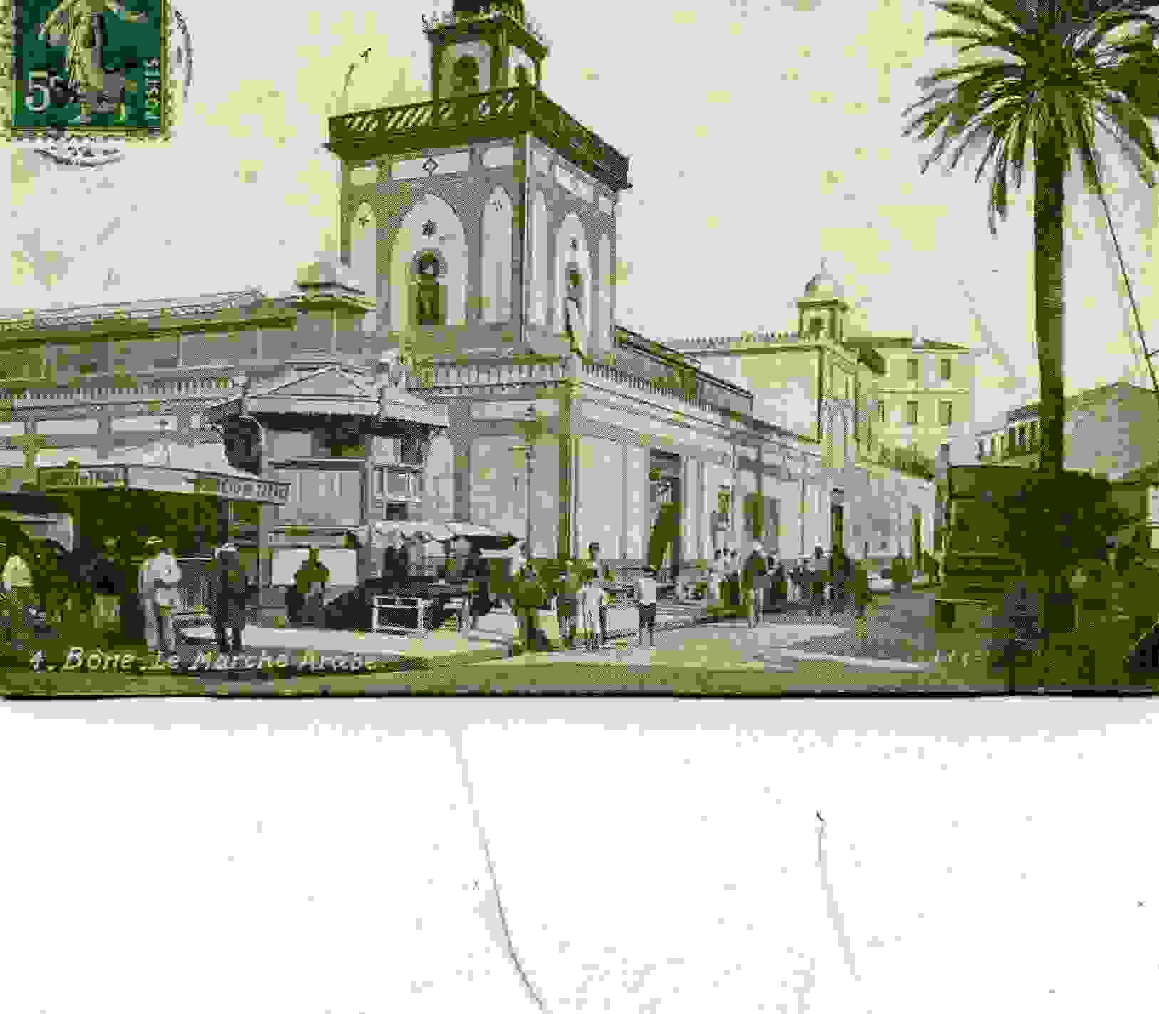 bÔNE - LE MARCHE ARABE n 4- ANIMATION - 1916