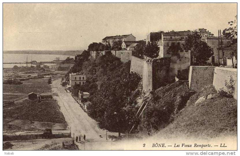 NK-BO 01-Algérie-Bône-Les Vieux Remparts-L.L.