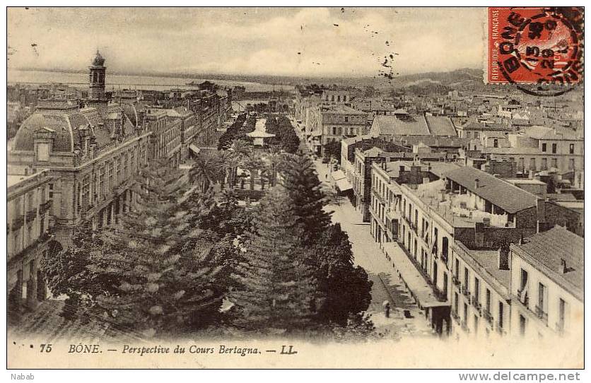 NK-BO 004-Algérie-Bône-Perspect ive du Cours Bertagna-L.L.-