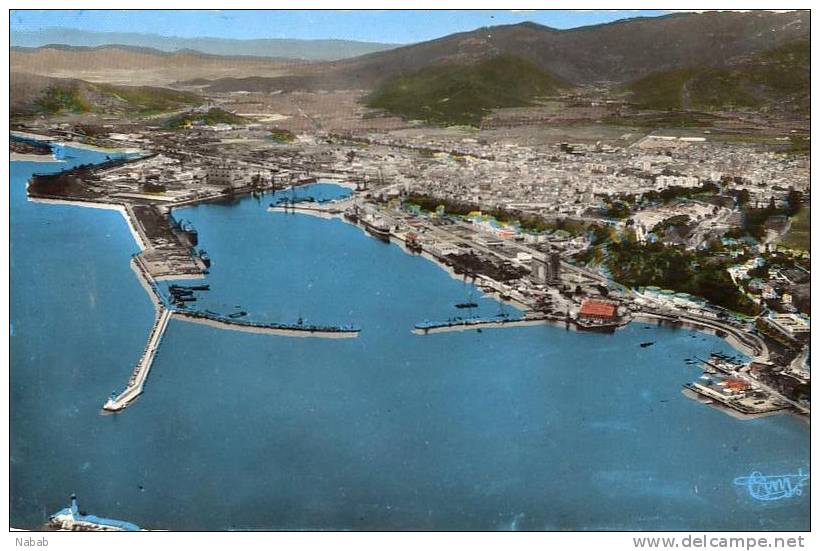 NK-BO 011-Algérie-Bône-Vue Panoramique du Port-CIM
