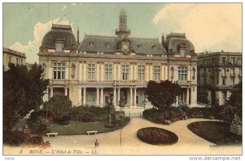 NK-BO 013-Algérie-Bône-L'Hôtel de Ville-L.L.