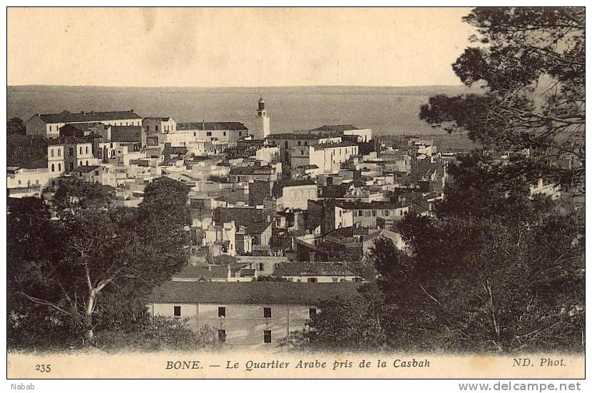 NK-BO 015-Algérie-Bône-Le Quartier Arabe Pris de la Casbah-N.D.