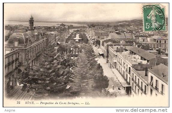 ALGERIE- ref no 793- bone -  perspective du cours bertagna    -bon etat