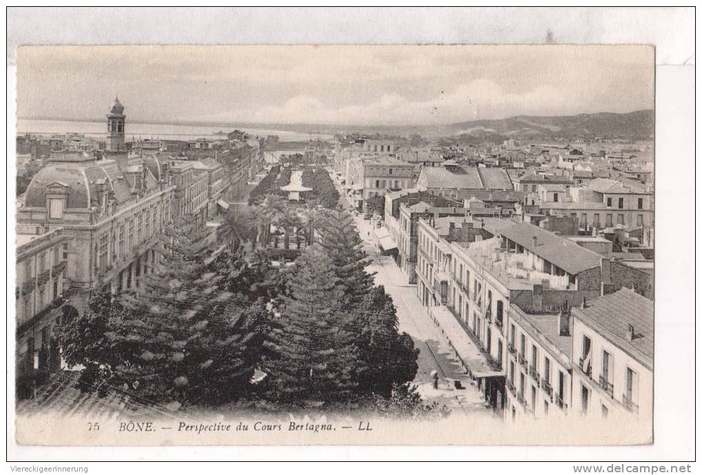 - alte Ansichtskarte - Annaba (en arabe عنا 76;ة)  Bône 1916 , Algerien, Algeria