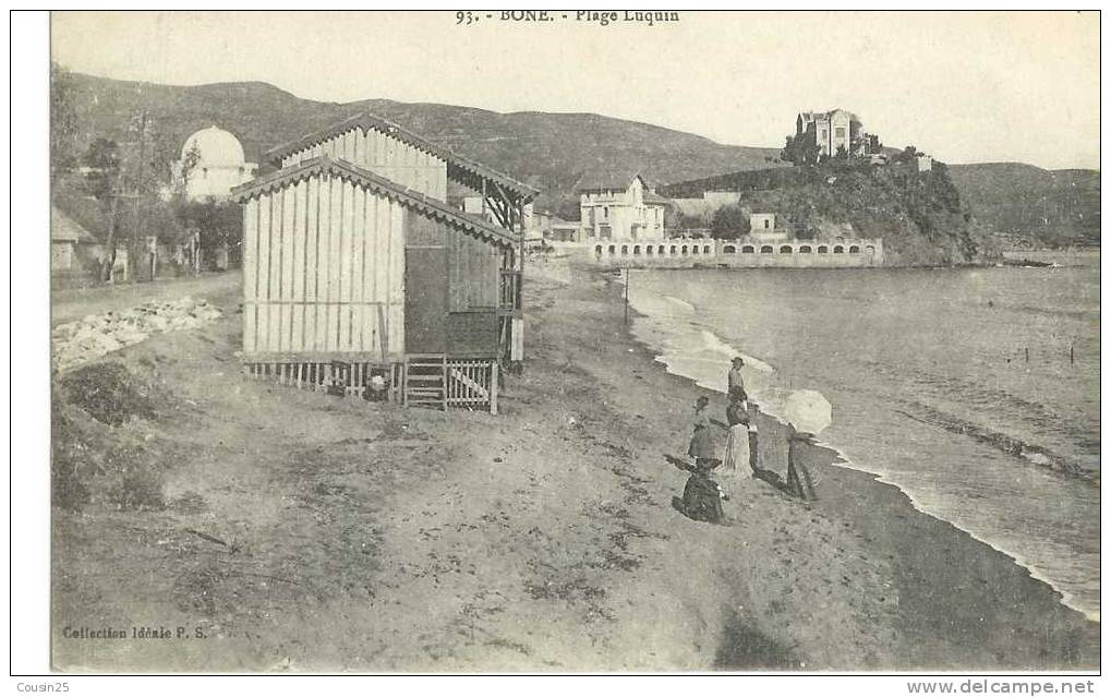 ALGERIE - BONE - Plage Luquin  Edit  P.S.