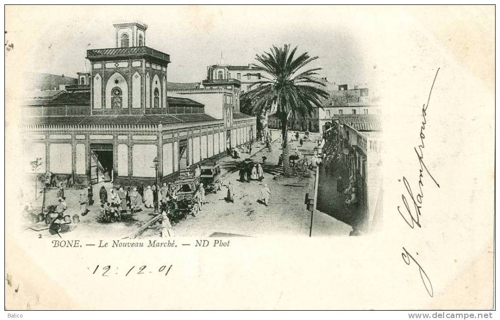 Algérie - Bône - Le Nouveau Marché