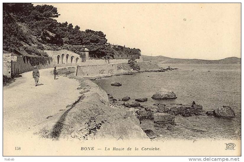 NK-BO 023-Algérie-Bone-La Route de la Corniche-N.D-