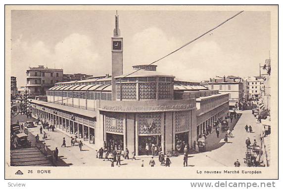 Le Nouveau Marche Europeen, Bone, Algeria, Africa, 1910-1920s