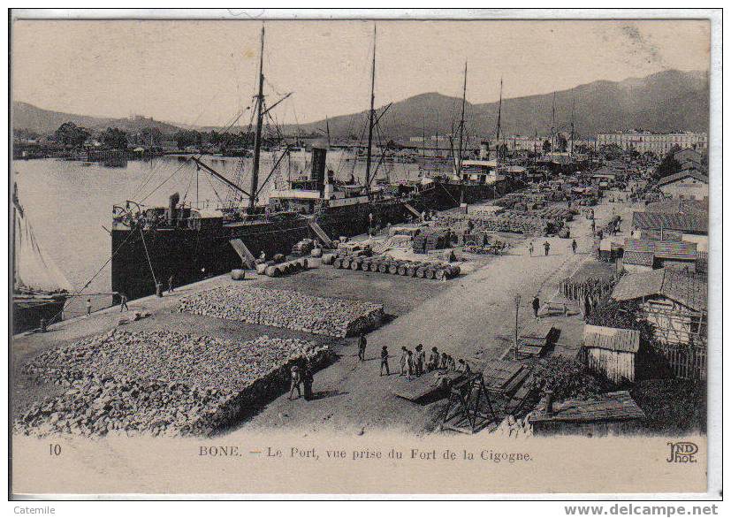 10, BONE, Le Port, vus prise du Fort de la Cicogne