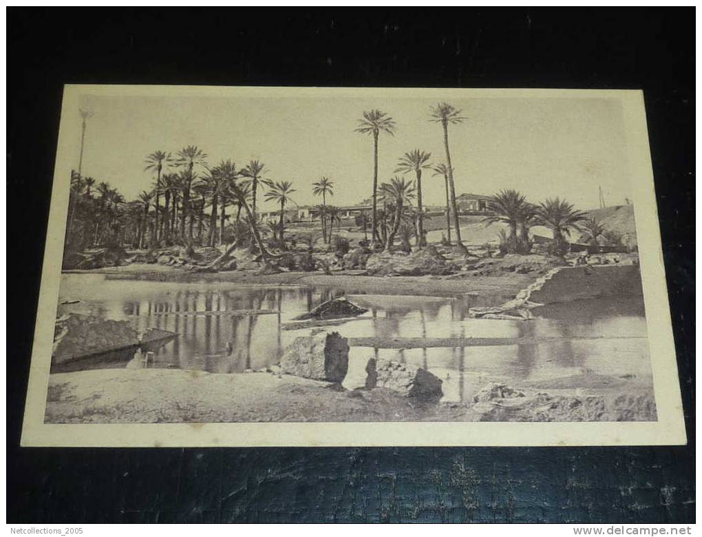 COLOMB BECHAR - LE BARRAGE ROMPU - AFRIQUE ALGERIE