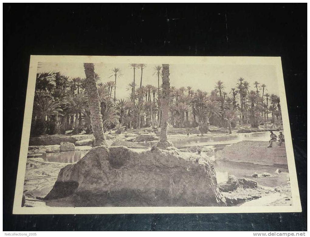 COLOMB BECHAR - AU BORD DE L'OUED - AFRIQUE ALGERIE