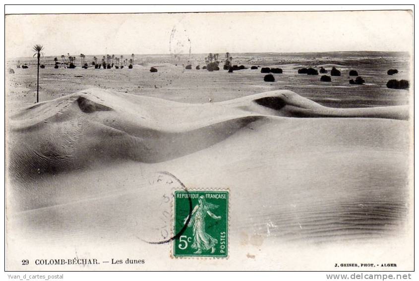 ALGERIE COLOMB BECHAR LES DUNES