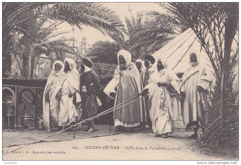 COLOMB BECHAR / DIFFA DANS LA PALMERAIE / RARE
