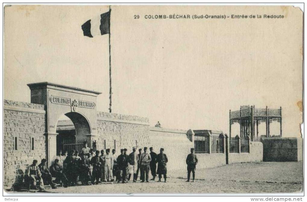 COLOMB BECHAR Entrée de la redoute Animé