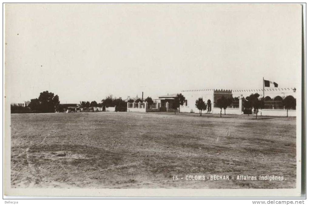ALGERIE COLOMB BECHAR Affaires Indigènes  CPSM