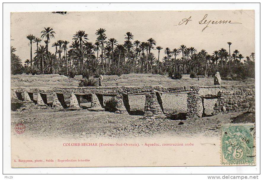 colomb bechard aqueduc  construction arabe