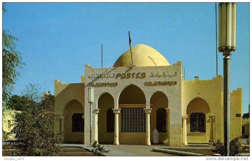 BECHAR-LA POSTE-BELLE CPSM PETIT FORMAT ,