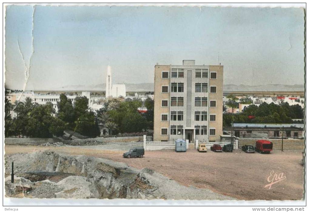 COLOMB BECHAR Immeuble Air France et l'Eglise