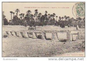 COLOMB BECHAR / AQUEDUC DE CONSTRUCTION ARABE  //  REF11618