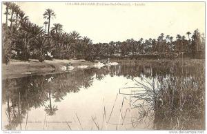 ALGERIE / COLOMB BECHAR / LAVABO