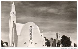 CPSM Colomb Bechar la cathedrale