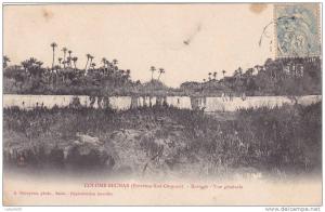 CPA  COLOMB-BECHAR -(ALGERIE)- EXTREME SUD-ORANAISè BARRAGE-VUE GENERALE.