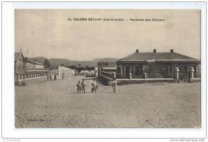 COLOMB-BECHAR , PAVILLON DES OFFICIERS , ANIMATION