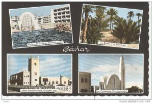 BECHAR  Piscine de la Barga  Les Dunes et la Pameraie Hotel Transatlantique La Cathédrale