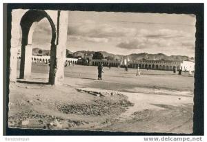 CPSM - Colomb Bechar - Place Luteaud (Ed. Delayance)