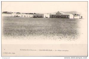 Colomb-Béchar  Le village européen (c1269)