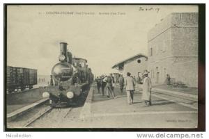 ALGERIE COLOMB-BECHAR  /  Arrivée d'un train