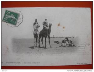 Colomb Bechar  Sahariens Meharistes Mehari  Geiser 15