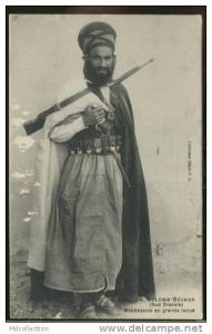 ALGERIE COLOMB-BECHAR  /  Mokhazenis en grande tenue