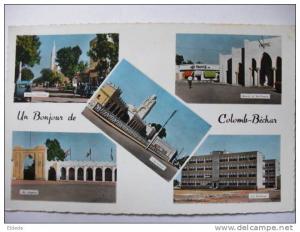 Colomb Bechar Multi vues Agence Air Algerie, Agence Air France , Mairie, avenue Poincaré