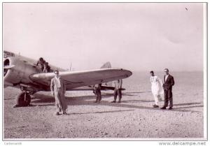 Algérie - Photo format 12.6 x 8.8 - Colomb-Béchar 1955 (avion)