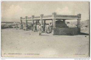COLOM BECHAR Lavoir de la Troupe Animé