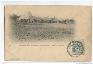 ALGERIE COLOMB BECHAR Fête du Makzen 1905