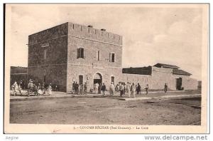 ALGERIE- ref no 682- colomb bechar -  la gare -