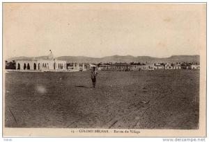 NK-CB 001-Algérie-Colomb-Béchar -Entrée du Village-