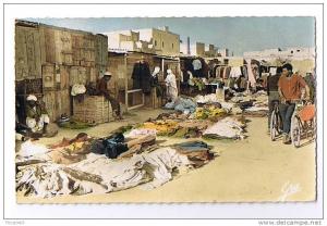 COLOMB-BECHAR - le marché aux puces