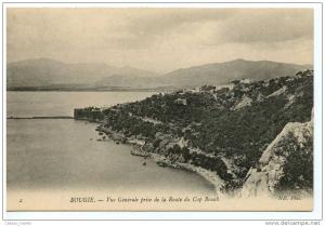 Bougie - Béjaïa - Vue Générale prise de la route du Cap Bouak