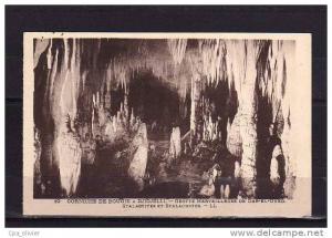 ALGERIE Bougie Route de Bougie à Djidjelli, Grotte de Dar el Oued, Stalagtites, Stalagmites, ed LL 10, 192?