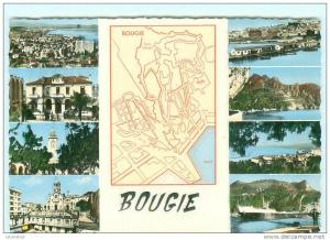 BOUGIE / Carte , map , Karte / Béjaïa - Bgayet